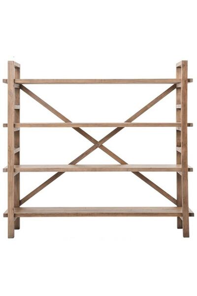 KÜTÜKhouse Ahşap Kitaplık Tissue