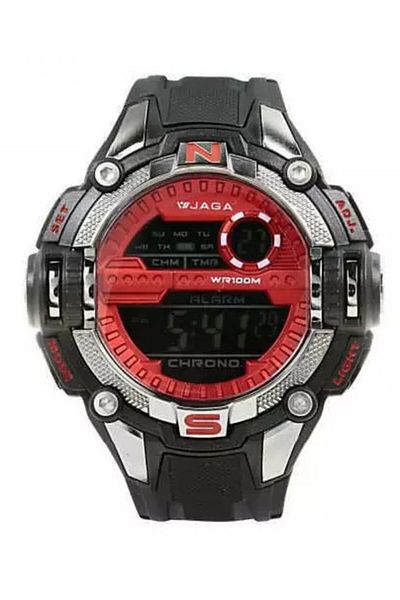 Jaga M1025-0aac-lb Digital Men's Wristwatch