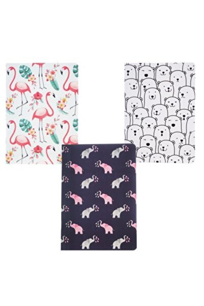 studio iggy Iggy Tatlış Hayvanlar 3'lü Set Defter