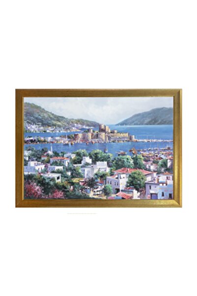 BELLARTE Yaldız Çerçeveli Poster Tablo 55x75cm