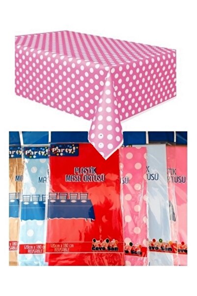 14Süs مفرش سفرة بلاستيك للاستعمال مرة واحدة 120سم×180سم-(قطعة واحدة)