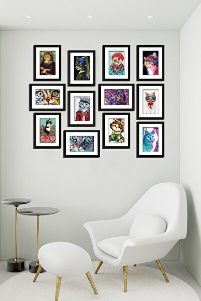 Cadran Modern Style 12 Parçalı Mdf Tablo Mck051