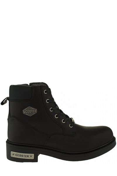 Scooter M5121 Leather Astana Black Men's Boots