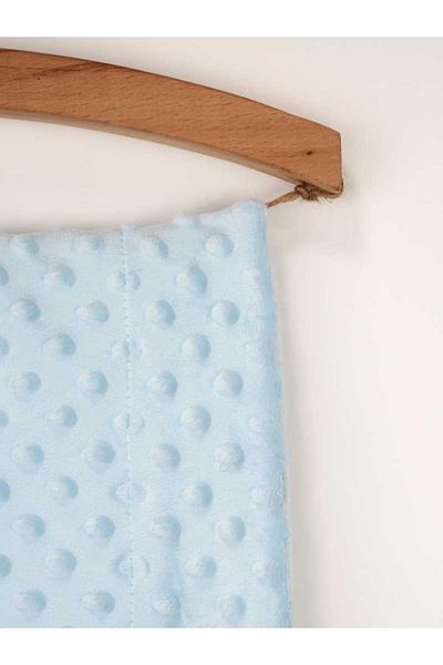Miniworld Baby Boy Blue 80x100 Cm Chickpea Pattern Blanket