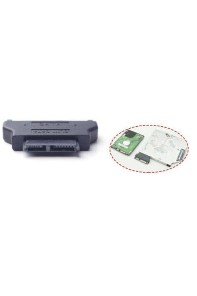 Alfais 4400 Slimline Sata Adaptör Serial Ata Slim 7+6 Çevirici Dönüştürücü Adaptör