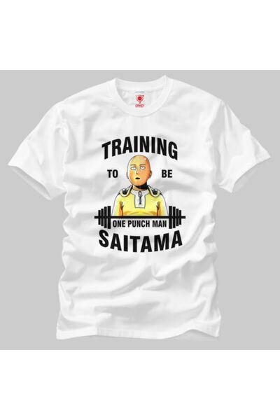 Crazy One Punch Man: Тренування Сайтама Чоловічий футболка