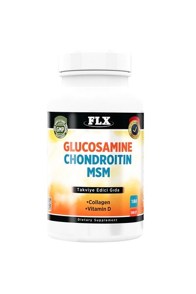 FLX Glucosamine Chondroitin Msm Collagen Vitamin D 180 X 3 Boxes