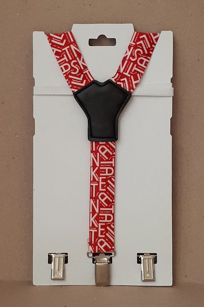 SuspenderS Pants Strap & Bow Tie Printed Set