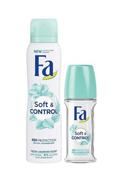 Fa Soft & Control Deo Spray 150 ml  +Fa Soft & Control Roll-On 50 ml