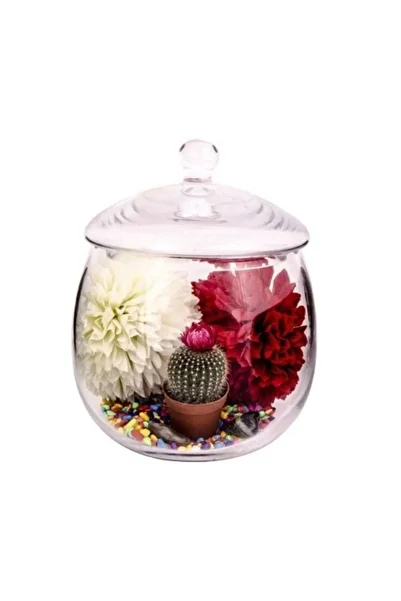 Paşabahçe 90270 Large Covered Glass Jar