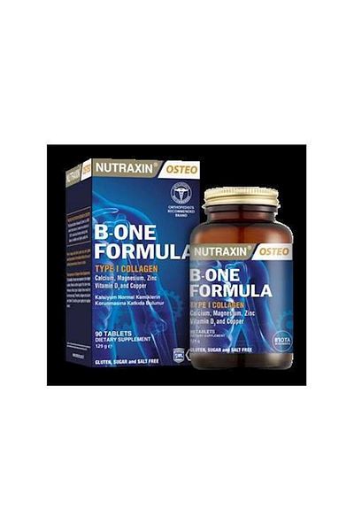 Nutraxin Osteo B-one Formula Type1 - 90 Tablets Collagen