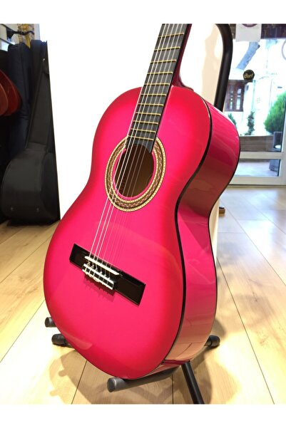 Genel Markalar VC103PKS KLASİK GİTAR 3/4 PEMBE KILIF+PENA HEDİYE - GTR-362