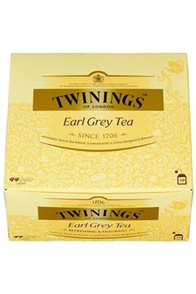 Twinings Classics Earl Grey Bergamot Aromalı Siyah Bardak Poşet Çay 50 X 2 Gr