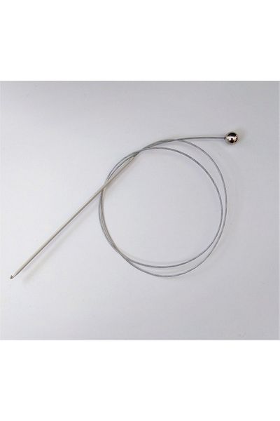 Sultan 80 Cm No: 2.50 Mm Tunisian Skewer with Stopped Steel Wire Fishing Line