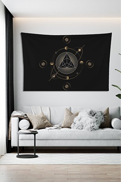 Vagonik Mistik Duvar Örtüsü Halısı 150 X 100 Cm