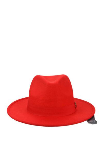 Onedayy Women's Red Panama Hat