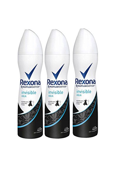 Rexona Invisible Aqua 150 ml Deodorant X3