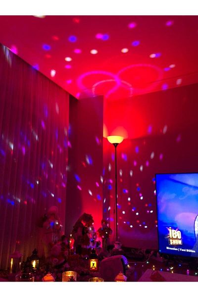 Cold Easy Sound Sensitive Disco Ball, Bluetooth, Mp3, Crazy Lights
