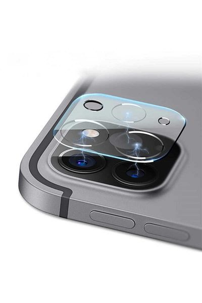 Nezih Case Ipad Pro 11/13 M4 2024 واقي عدسة الكاميرا المقوى فائق التوافق شفاف