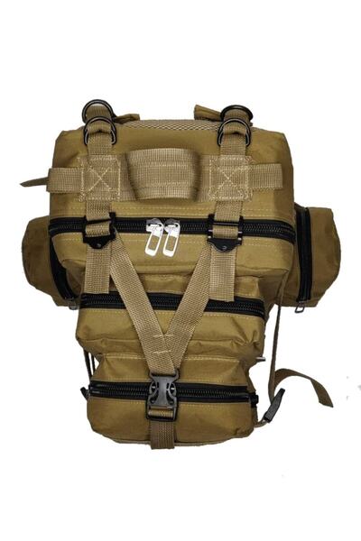 LIGHTINGHM Τσάντα πλάτης Desert Color Mountaineer Outdoor Camping Treking Tactical 42 lt.