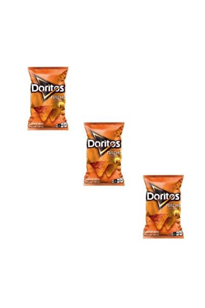 DORİTOS Nacho Peynirli Patates Cips Süper Boy 103 Gr X 3 Ad