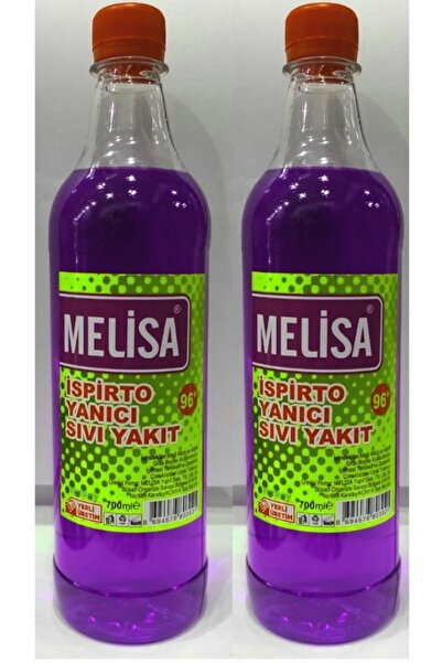 Melisa Ispirto Yanıcı Sıvı Yakıt 700 Ml X 2 Adet