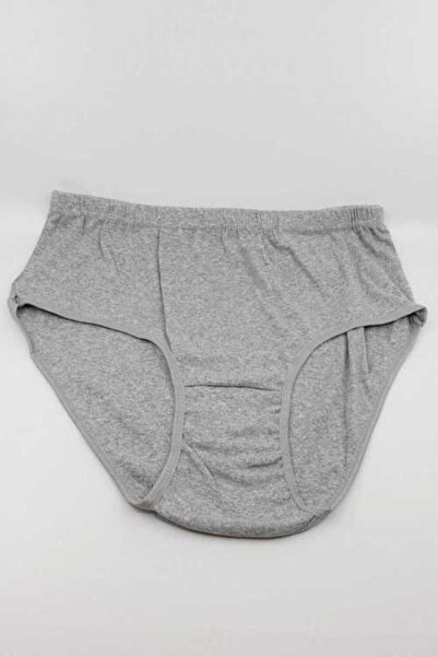 Sedef Yıldızı Γυναικεία Γκρι Ριμπάνα Μπάτο Ελαστικά Σλιπ 6 Τεμάχια