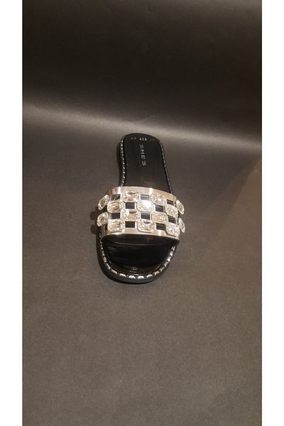 SHE'S النعال الفضية النسائية