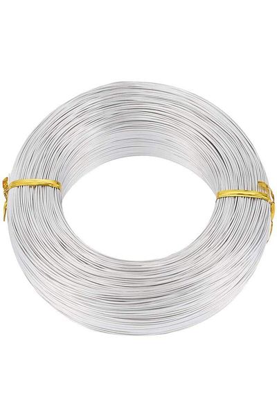 Dünya Magnet 10 Meters Aluminum Wire - 0.6mm Thick Experiment Hobby and Design Wire