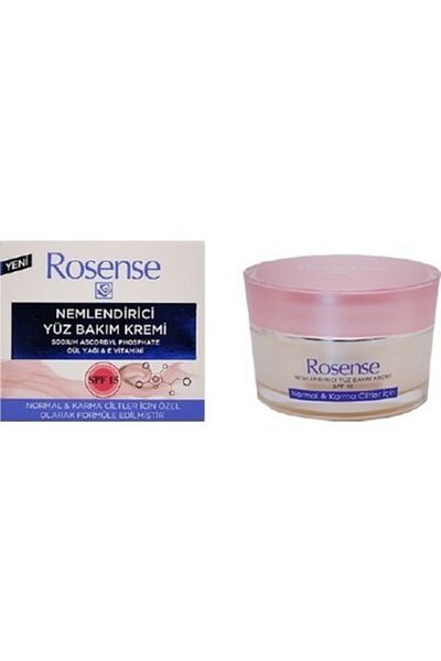 Rosense 50 ml Moisturizing Face Care Cream - Normal and Combination Skin
