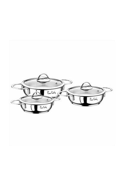 Pierre Cardin Planet 3-Piece Pan Set