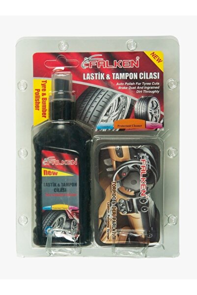 Falken Lastik Tampon Cilası- Ürün  Sünger 200 ml Set