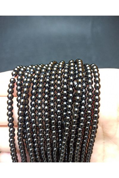 Yüksel Boncuk 4 mm Onix Array Συνθετικό