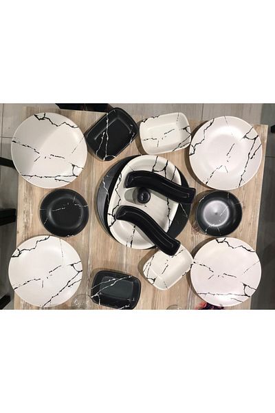 Keramika 15 Piece Breakfast Set for 4 Persons