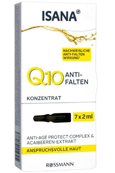 ISANA أمبولات Q10 للعناية المضادة للتجاعيد 7*2 مل
