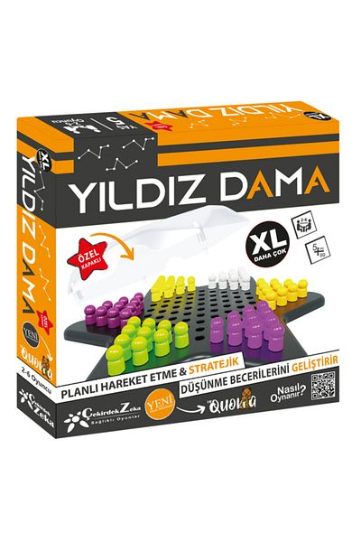 Çekirdek Zeka Star Chinese Checkers Intellect Box Game Planned Moving Developing Strategic Thinking Skill
