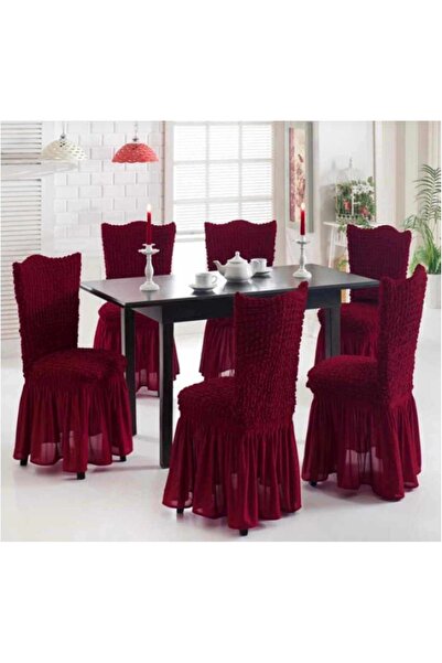 uygarhome Husă pentru scaun Bürümcük material elastic (cu tivă) / Husă pentru...