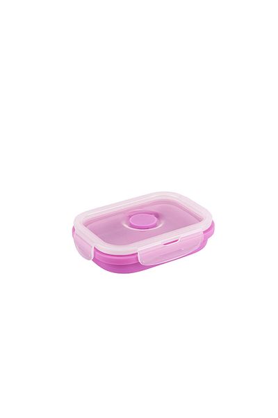 Tantitoni Foldable Pink Colored Silicone Feeding Bowl 13x10 cm