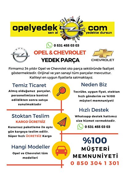 Genel Markalar Opel Astra G Vites Körüğü El Freni Körüğü Vites Topuzu Takım