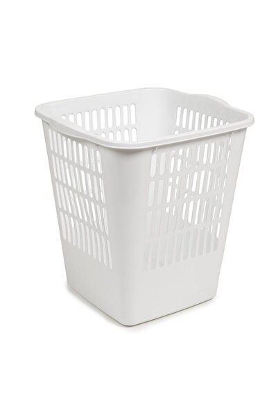 Bora Plastik Köşeli Çöp Sepeti Beyaz No:1 - 11,5 Lt - Bo038