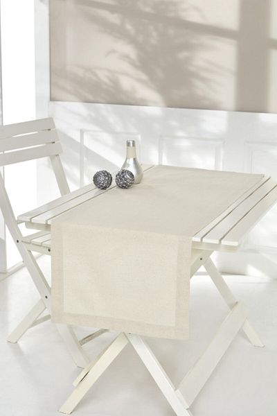 Buldan CSN Tekstil Plain Linen Runner 45 X 130