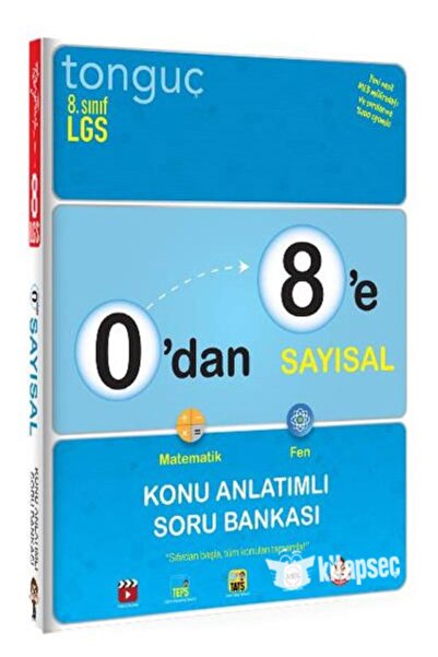 Tonguç Yayınları 8.sınıf Tonguç 0 Dan 8 E Konu Anlatımlı Soru Bankası Sayısal