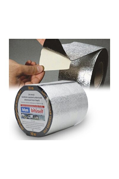 BantMarketim Bitüself Alüminyum Kaplı Oto Ses Yalıtım Bantı 60cm X 10mt