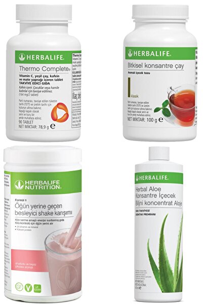 Herbalife Shake Ahudud-beyaz Çikoltalı, Thermo Complet, Aloevera Içecek, Klas...