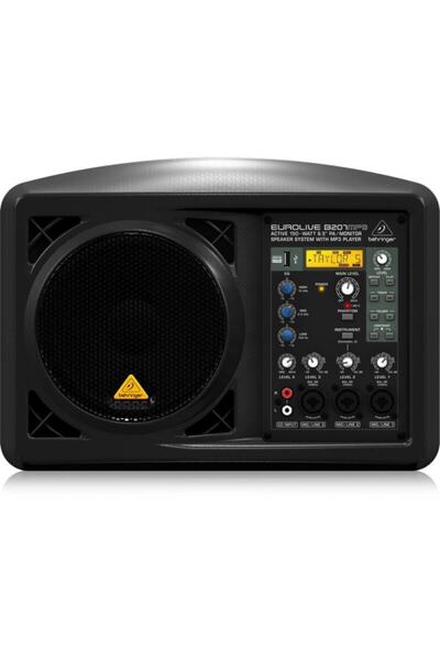 B207mp3 Active 150-watt 6.5" Pa/monitor Speaker System With Mp3 Player