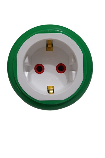 Genel Markalar Yeşil Led Gece Lambası Prizli Aç Kapa Anahtarlı