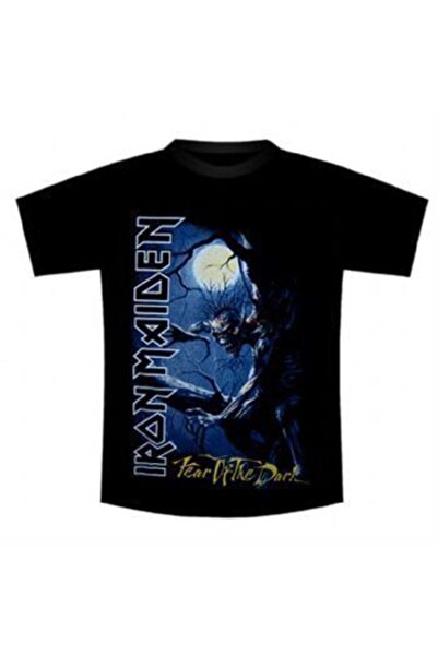Orijin Iron Maiden T-Shirt-fear Of The Dark L
