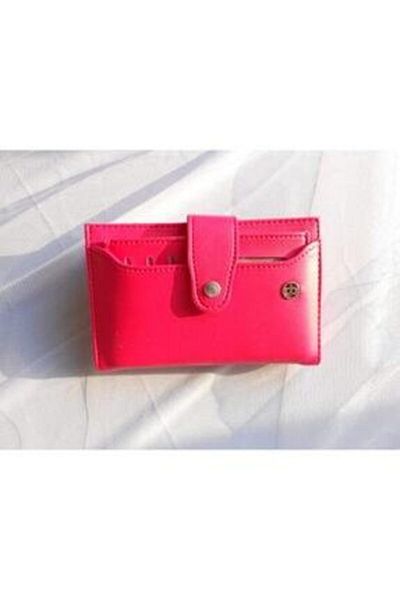 Vera Bag Ollbag Card Detailed Women's Wallet Pink