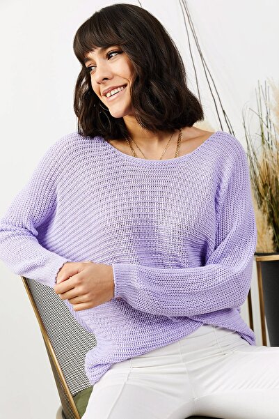 Olalook Sweater - Purple - Regular fit