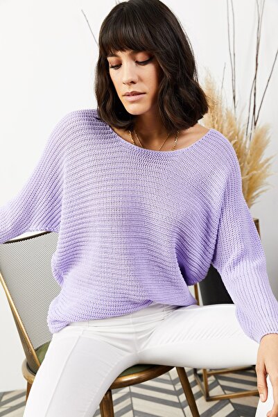 Olalook Sweater - Purple - Regular fit